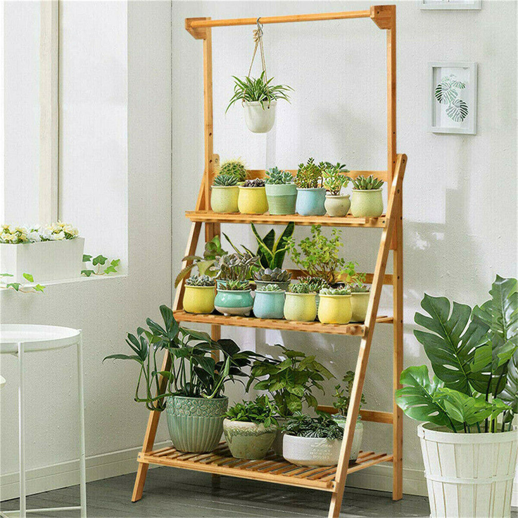 Potted plant stand